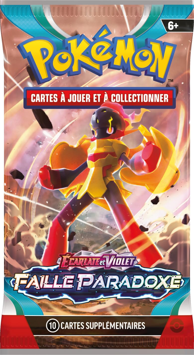 Pokémon - Booster - Ecarlate et Violet - Faille Paradoxe (EV04) - Modèle aléatoire